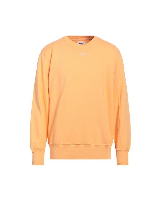 Autry Man Sweatshirt Apricot Cotton
