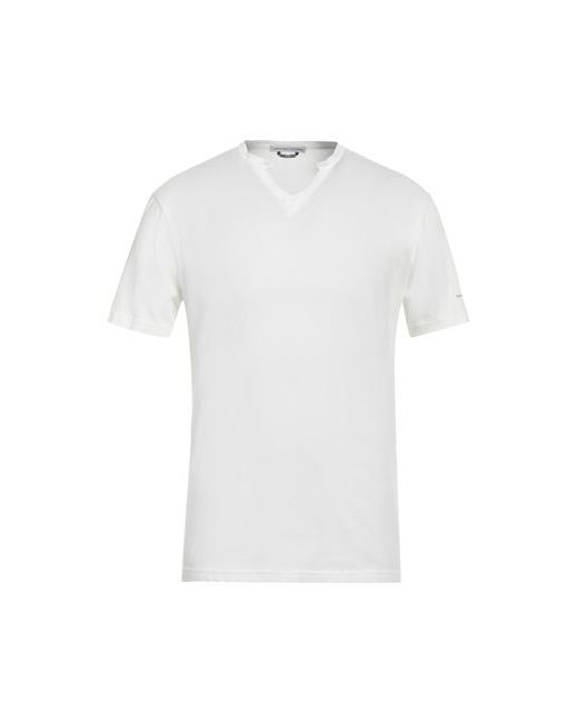 Grey Daniele Alessandrini Man T-shirt Cotton