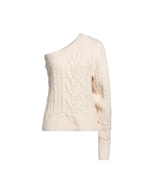 Isabel Marant Sweater Ivory Cotton Polyamide Elastane