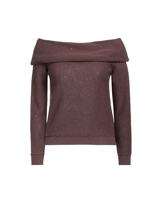 Fabiana Filippi Sweater Cocoa 00 Cotton Linen Polyester