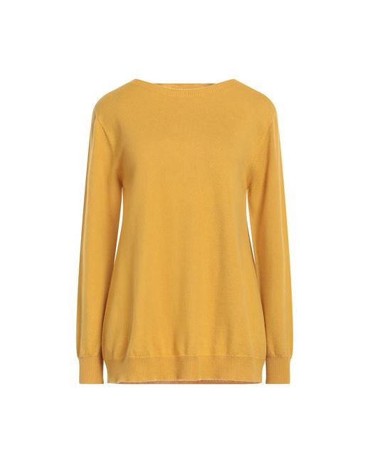 Kangra Sweater Mustard Wool Silk Cashmere
