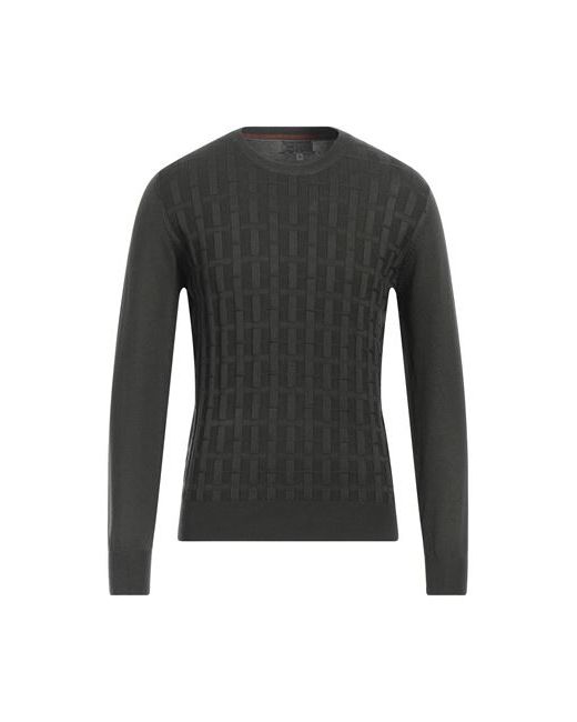 Eredi Del Duca Man Sweater Dark Viscose Acrylic Polyamide
