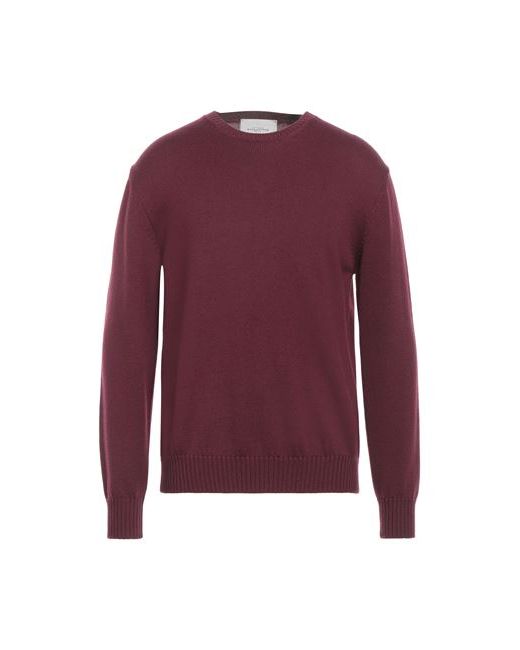 Ballantyne Man Sweater Burgundy Wool