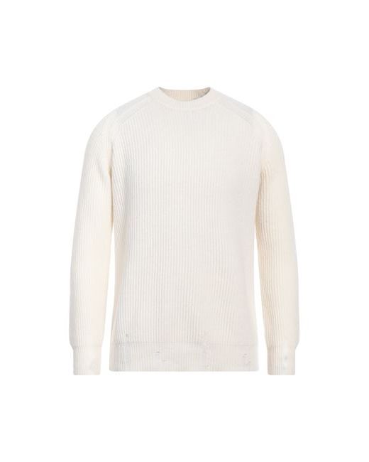 Atomofactory Man Sweater Cream Wool Cashmere