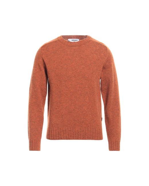 Sebago Man Sweater Rust Wool