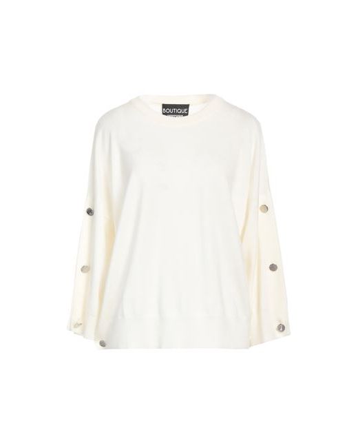 Boutique Moschino Sweater Ivory Virgin Wool