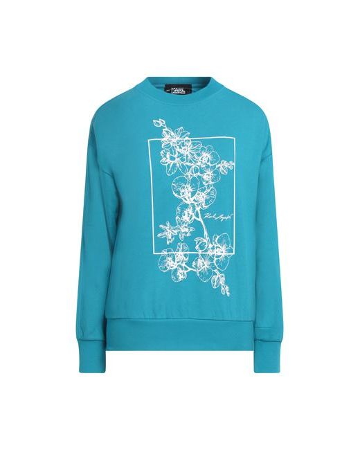 Karl Lagerfeld Sweatshirt Azure Cotton