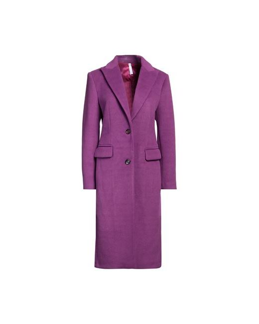 Imperial Coat Mauve Polyester Viscose