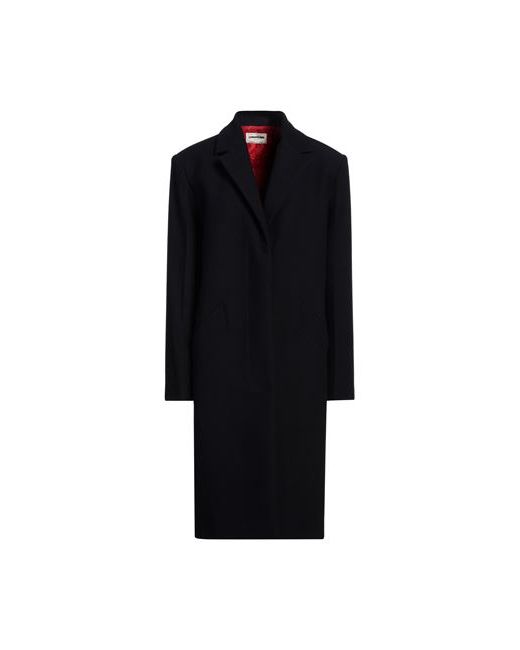 Zadig & Voltaire Coat Midnight Wool Polyester Polyamide