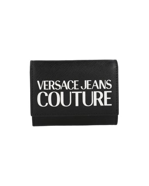 Versace Jeans Logo Printed Wallet Man Calfskin