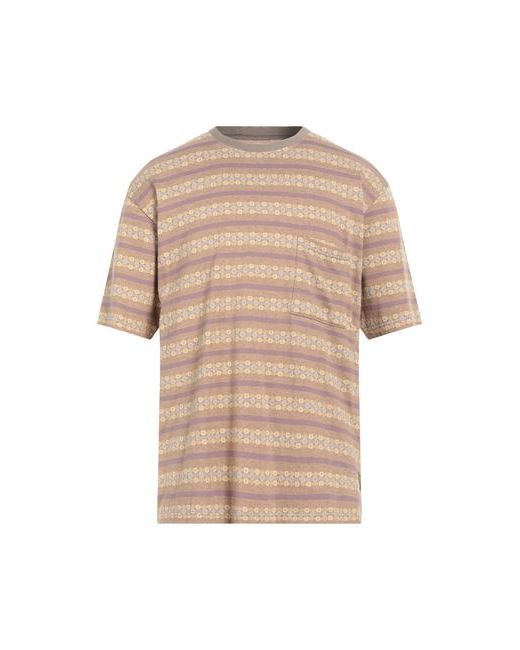 Kapital Man T-shirt Light brown Cotton Polyester