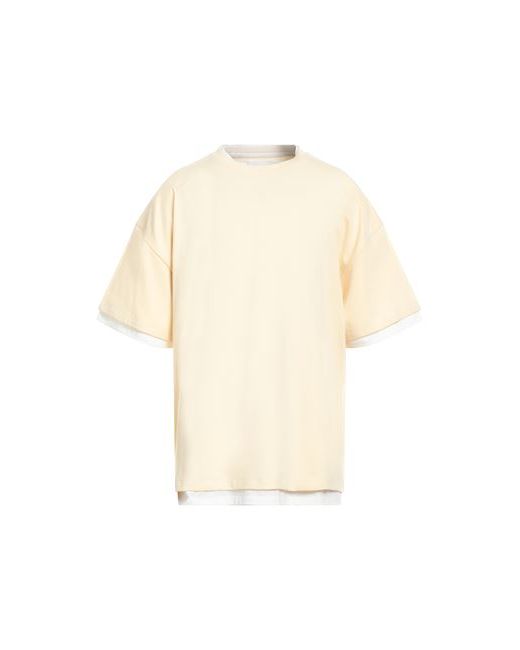 Jil Sander Man T-shirt Cream Cotton