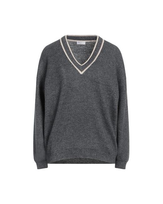 Brunello Cucinelli Sweater Midnight Alpaca wool Cotton Brass Virgin Wool Cashmere