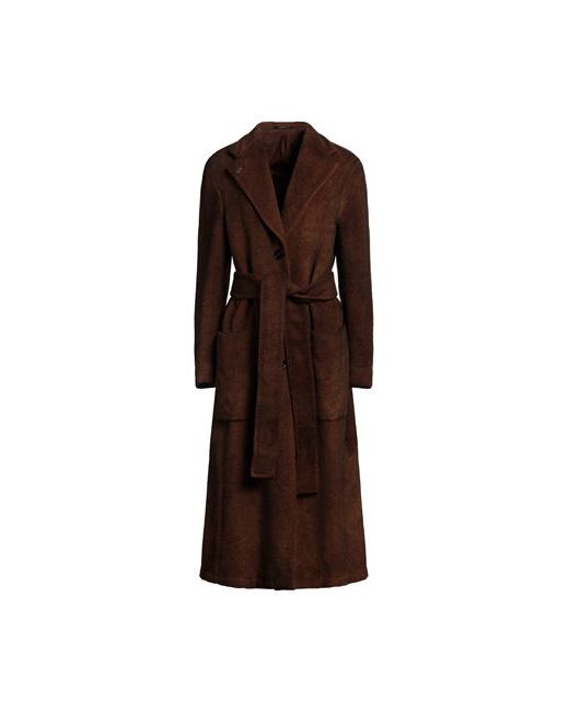 Gabriele Pasini Coat Dark Alpaca wool Virgin Wool