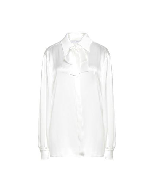 Alberta Ferretti Shirt Ivory Acetate Silk